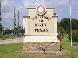 Katy, TX Welcome Sign