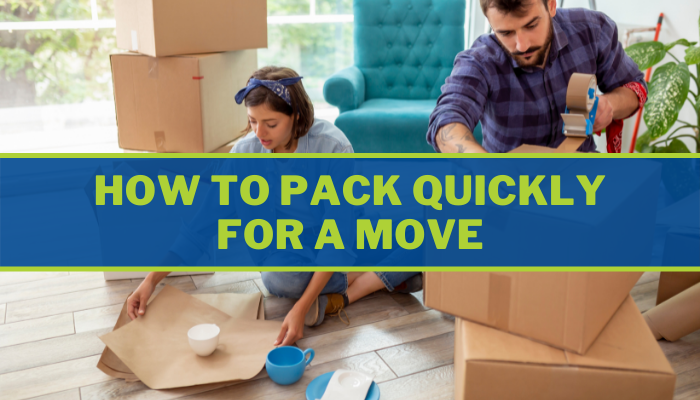 How To Pack Quickly For A Move